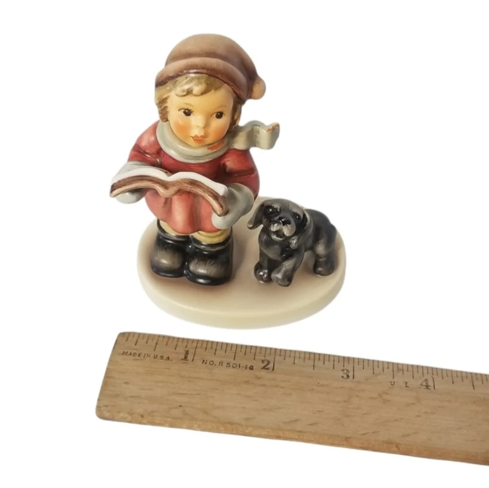 GOEBEL Hummel Wintertime Duet 2134 Figurine Signed Exclusive Edition Circa 2000